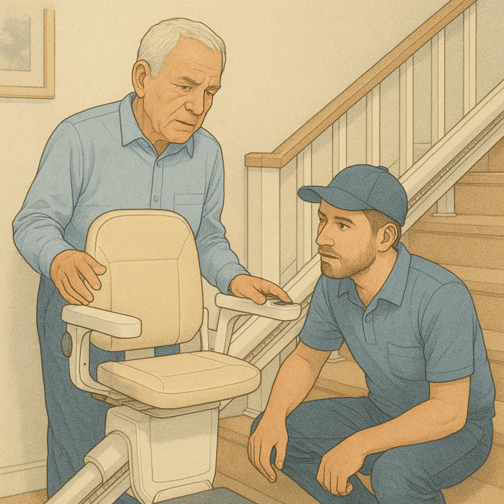 Quelle est la durée de vie d’un monte-escalier ?