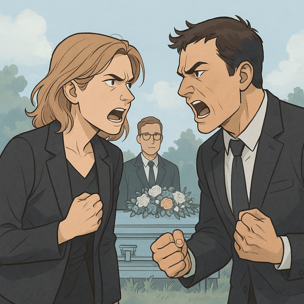Peut-on interdire une personne à un enterrement ?