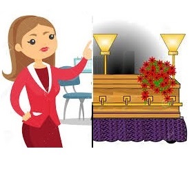 Qui est la personne à habilitée à organiser les funérailles ? 