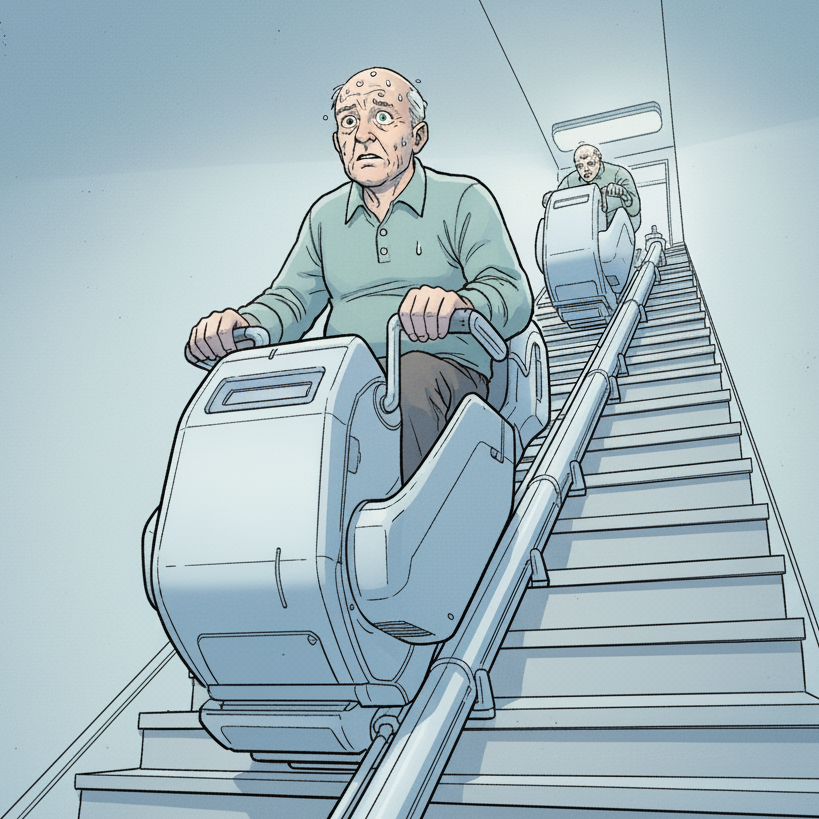 Comment éviter l’encombrement d’un monte-escalier ?