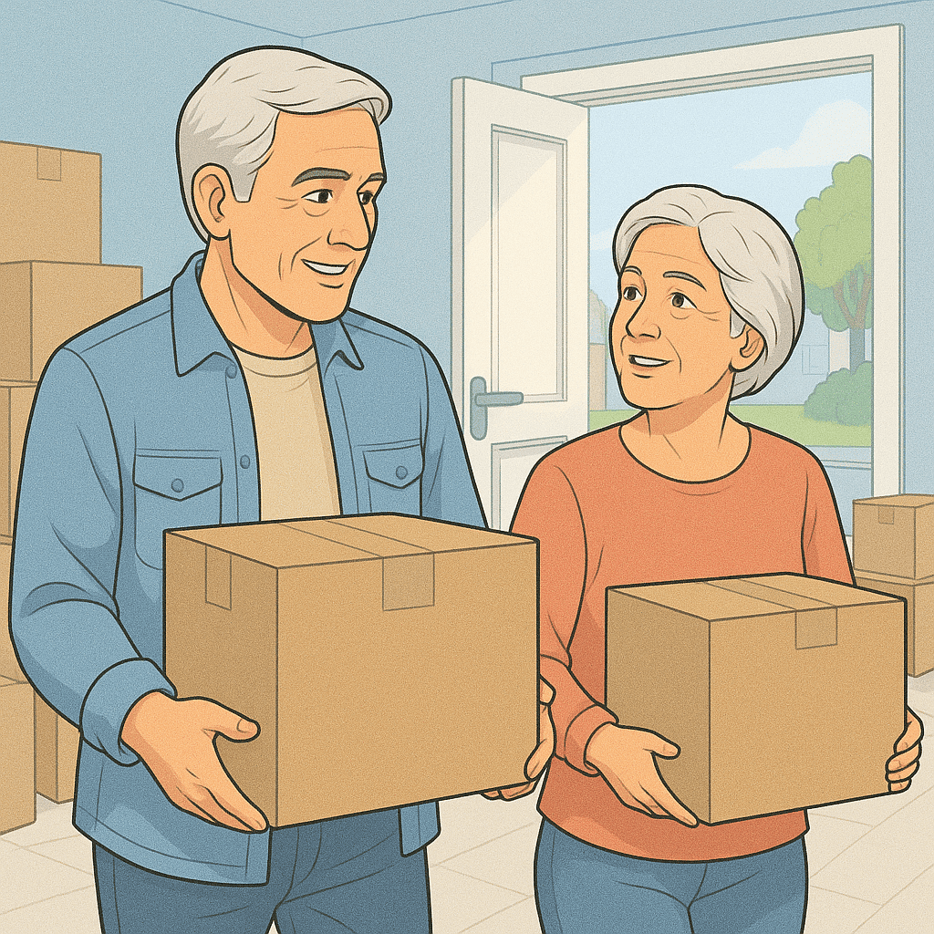 Et si je déménage : que devient mon contrat obsèques ?