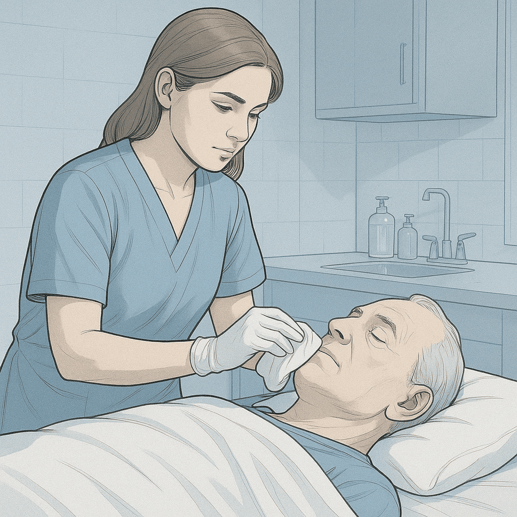 Définition et  déroulement de la toilette mortuaire
